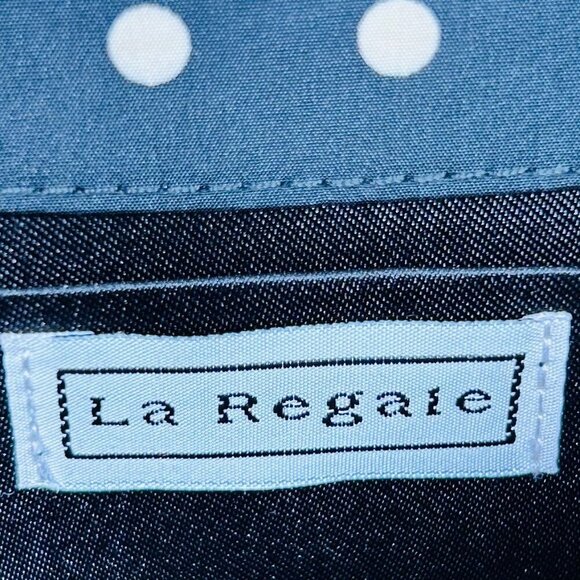 La Regale Polka Dot Clutch Bag Party Cocktail Retro - Picture 4 of 4